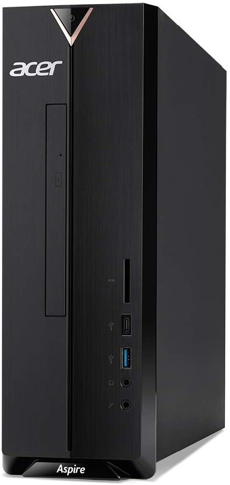 Acer デスクトップパソコンAspire XC-886-F38F Core i3-9100 8GB 1TBHDD DVD±R/RW スリムドライブ Windows 10 Home WPS Office